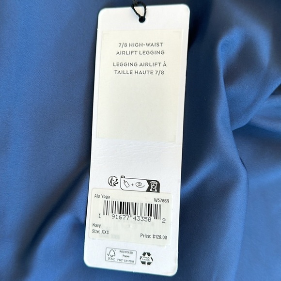 Alo yoga airlift leggings Color navy - Picture 4 of 9